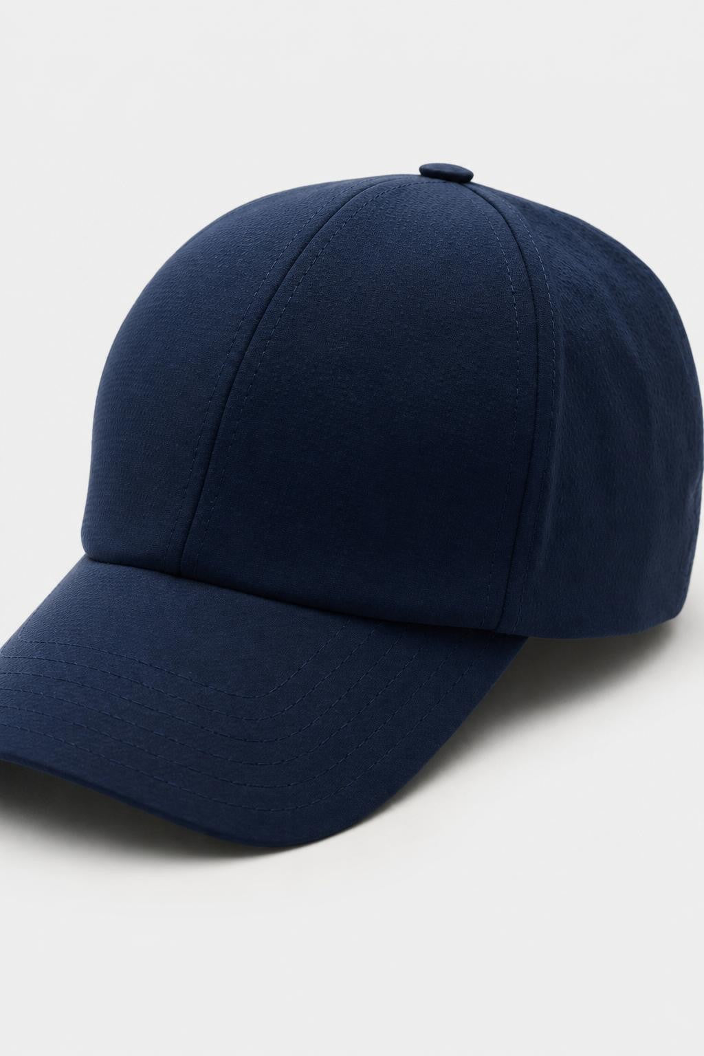 04651/ A Trip in a Bag Seersucker Baseball Cap 'Seersucker' Navy