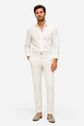 04651/ A Trip In A Bag Flex Light Cotton Jogger Pants Cream