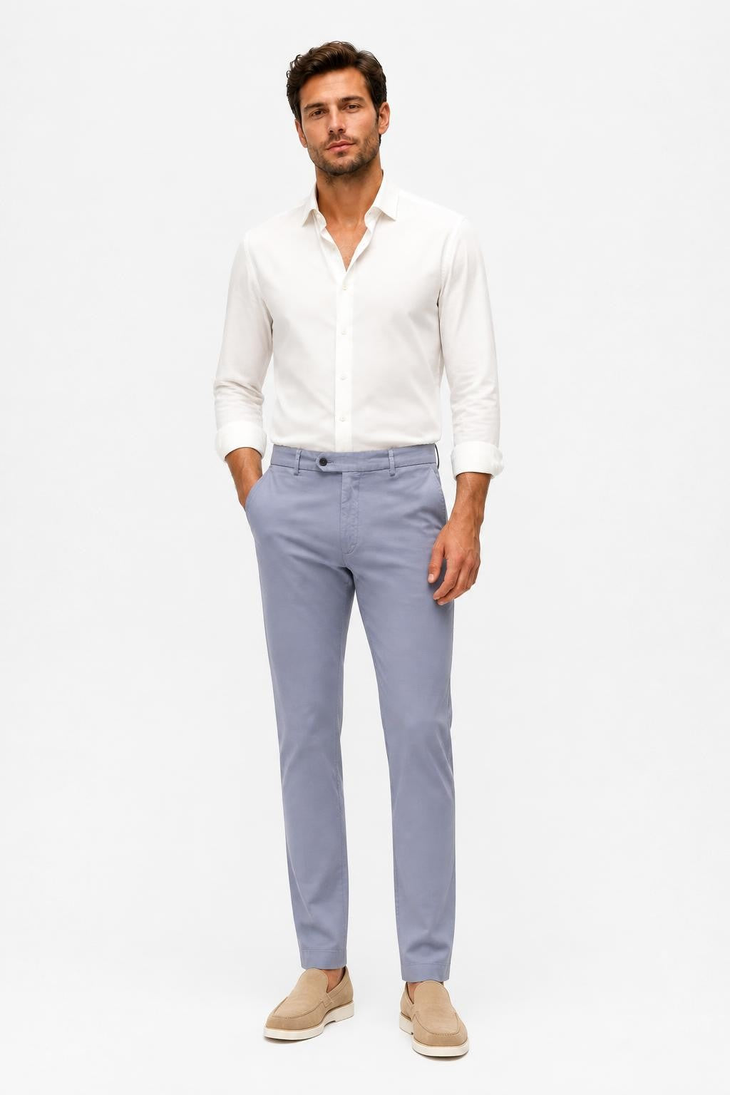 04651/ A Trip In A Bag Flex Light Cotton Jogger Pants Lavender