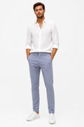 04651/ A Trip In A Bag Flex Light Cotton Jogger Pants Smoke Navy