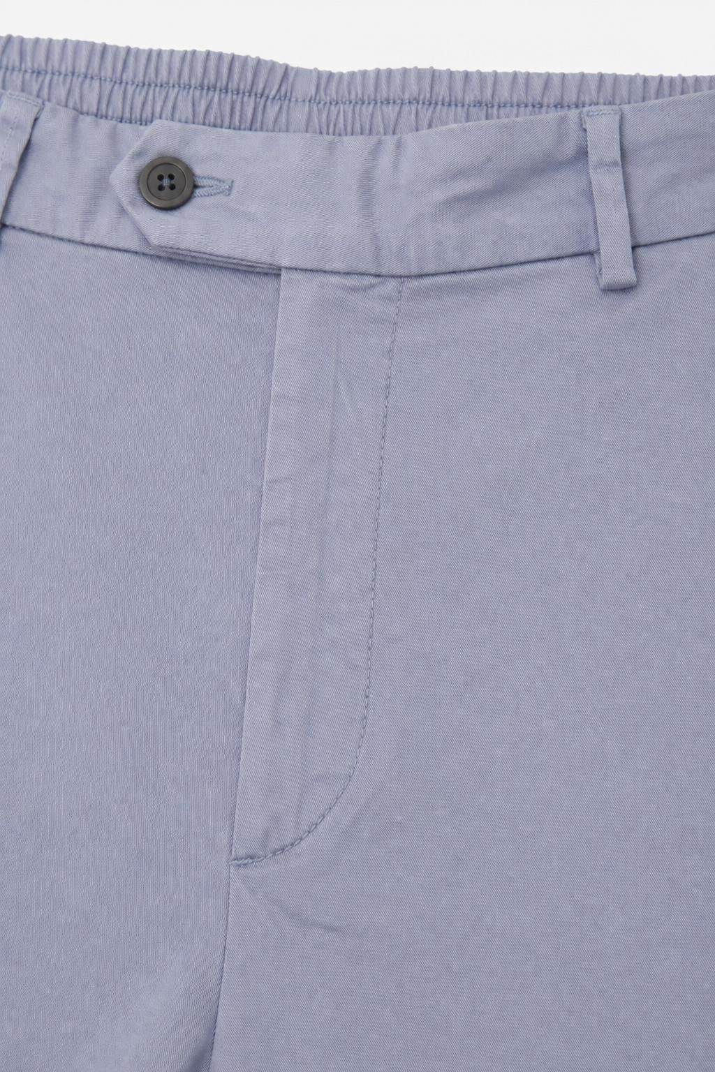 04651/ A Trip In A Bag Flex Light Cotton Jogger Pants Smoke Navy