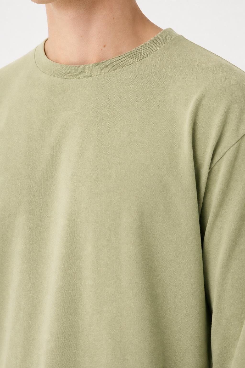 04651 A Trip in a Bag If Tee Long Sleeve Sage