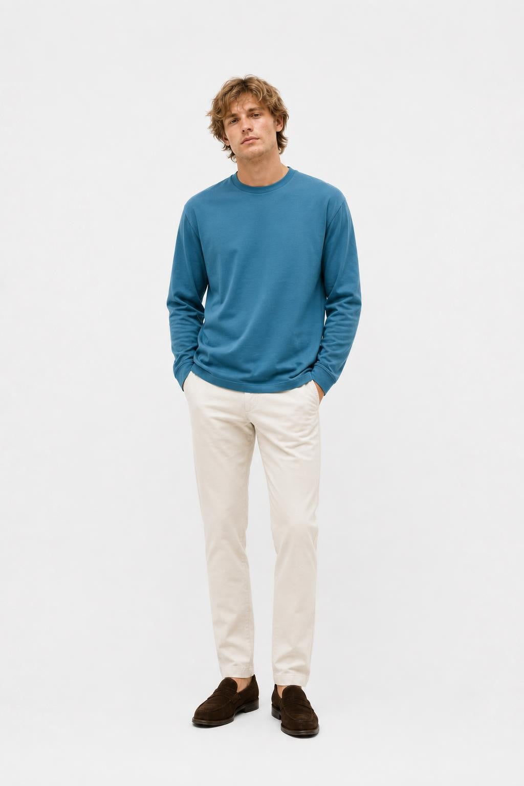 04651 A Trip in a Bag If Tee Long Sleeve Teal