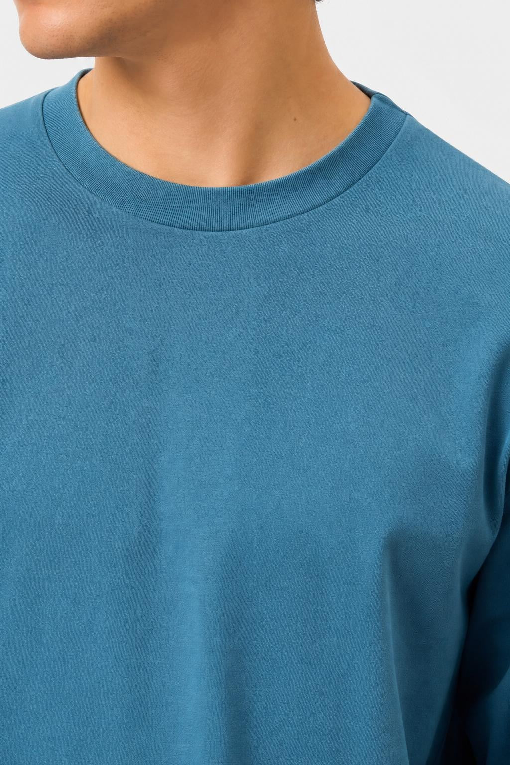 04651 A Trip in a Bag If Tee Long Sleeve Teal