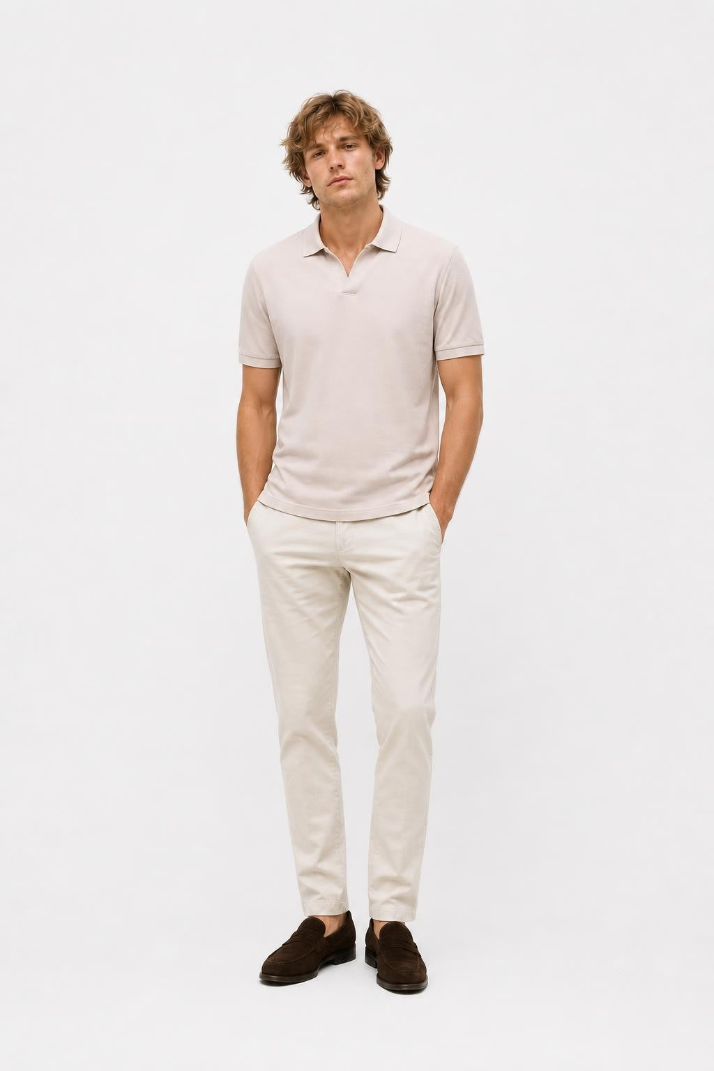 04651/ A Trip in a Bag Polo Shirt 'Johnny' Anthracite