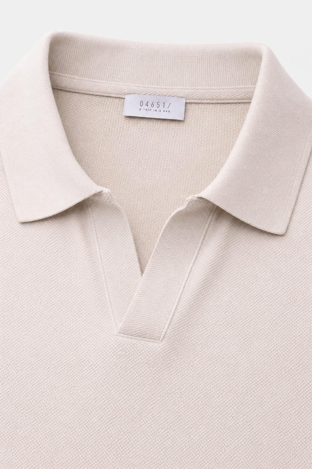 04651/ A Trip in a Bag Polo Shirt 'Johnny' Anthracite