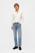Ami Paris Classic Fit Denim Jeans Smoky Blue