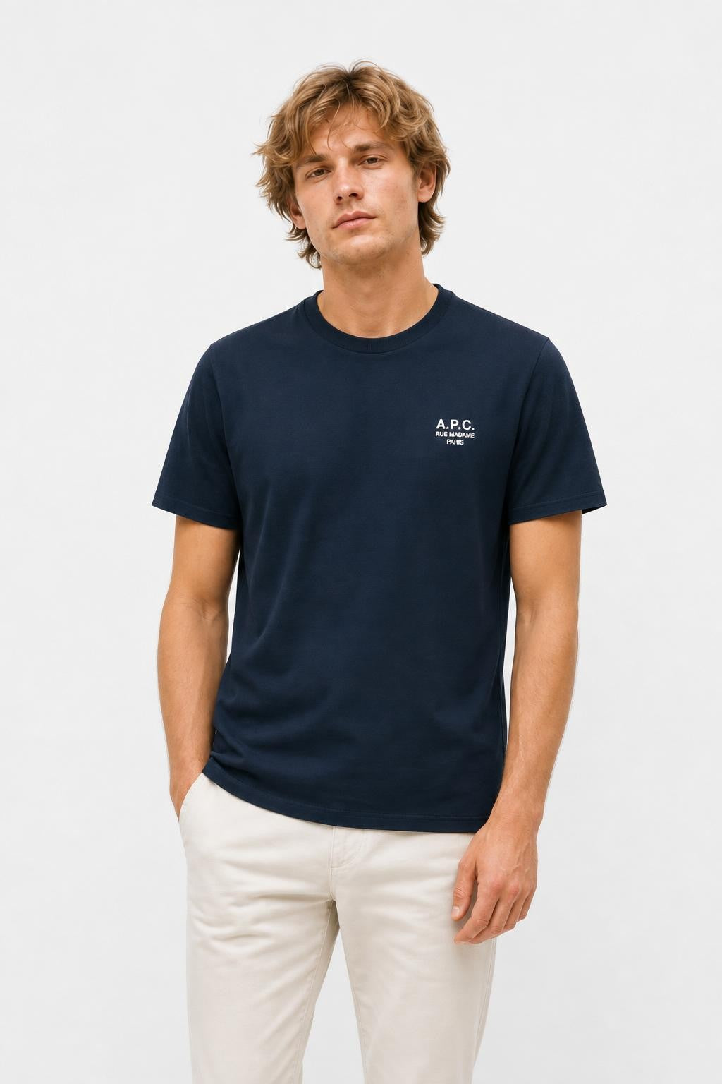 A.P.C. Standard Rue Madame T-Shirt Navy