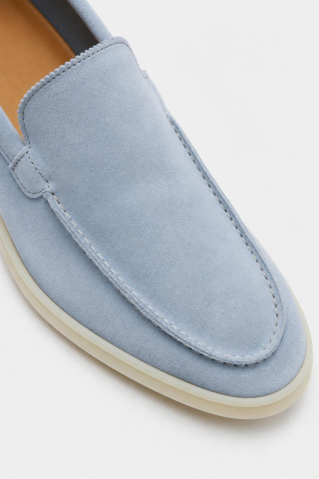Aurélien Suede Loafers 'Yacht 2.0' Light Blue