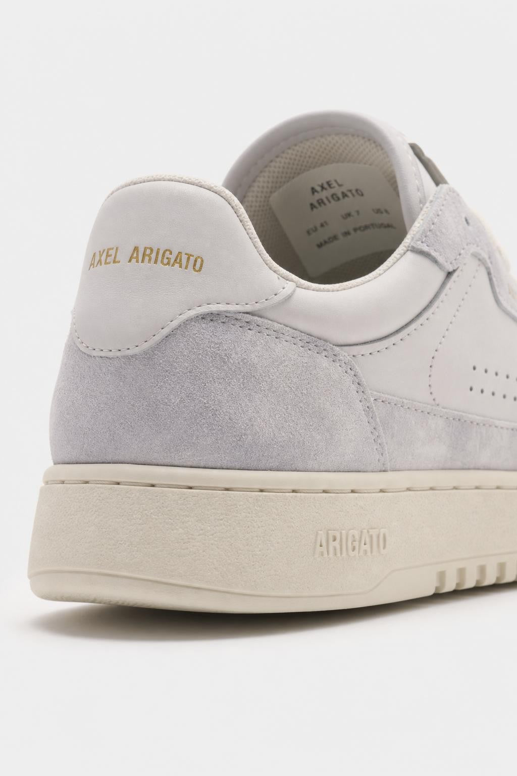 Axel Arigato Leder Sneaker 'Dice Lo' Pastel Blau/Hellgrau