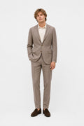 Brunello Cucinelli Suit Grey-Brown/Grey Checked
