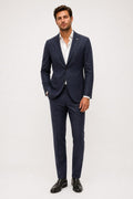 Brunello Cucinelli Suit Navy Meliert