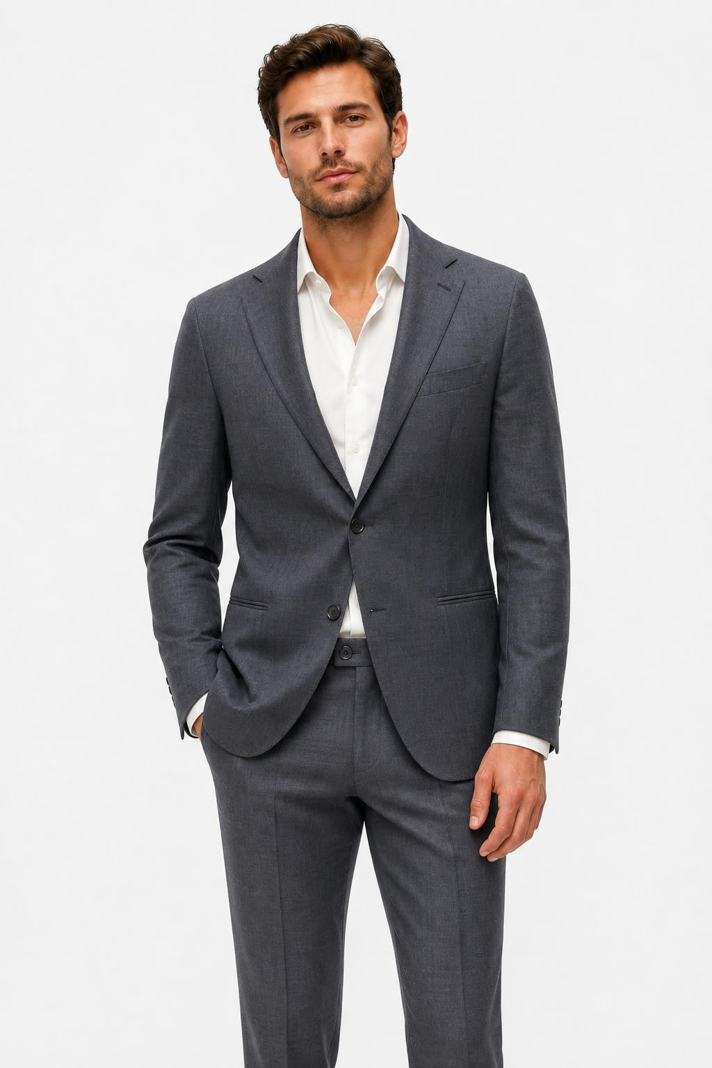 Brunello Cucinelli Suit Navy Meliert