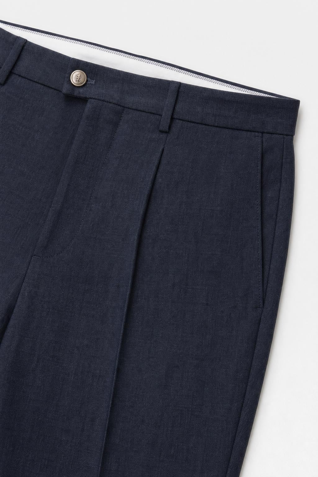 Brunello Cucinelli Traditional Fit Denim Jeans Navy