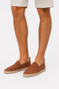 Castañer Canvas Espadrilles 'Joel' Rostrot Braun