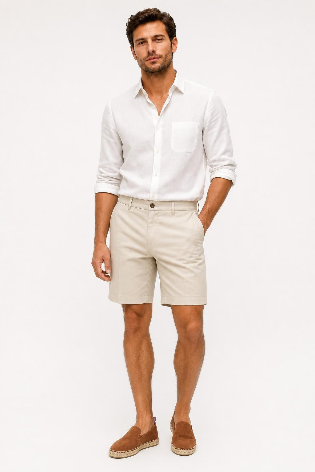 Castañer Canvas Espadrilles 'Joel' Rust Brown