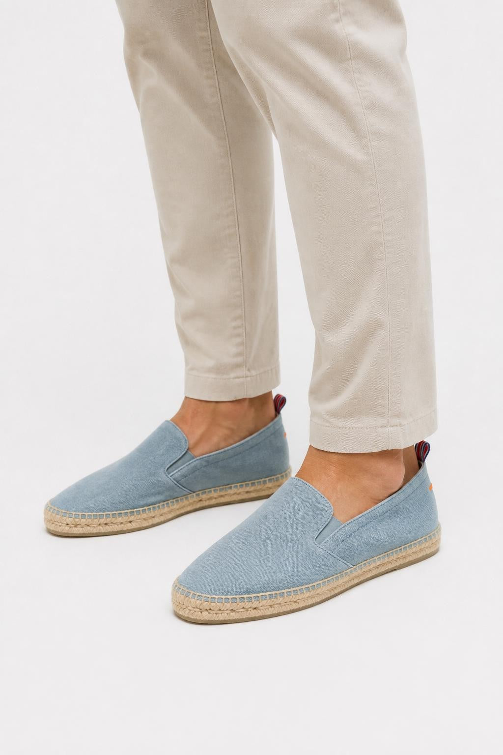 Castañer Canvas Espadrilles 'Joel' Smoky Blue