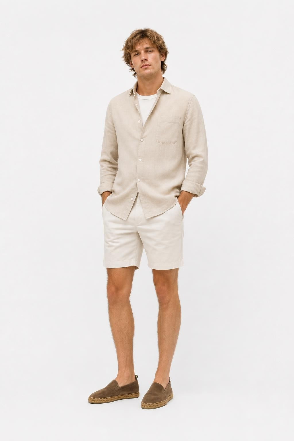 Castañer Canvas Espadrilles 'Joel' Taupe