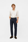 C.P. Company Cotton Tapered Jeans Navy