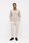 Fioroni Wool Cardigan Beige