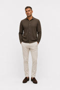 Fioroni Wolle Cardigan Oliv