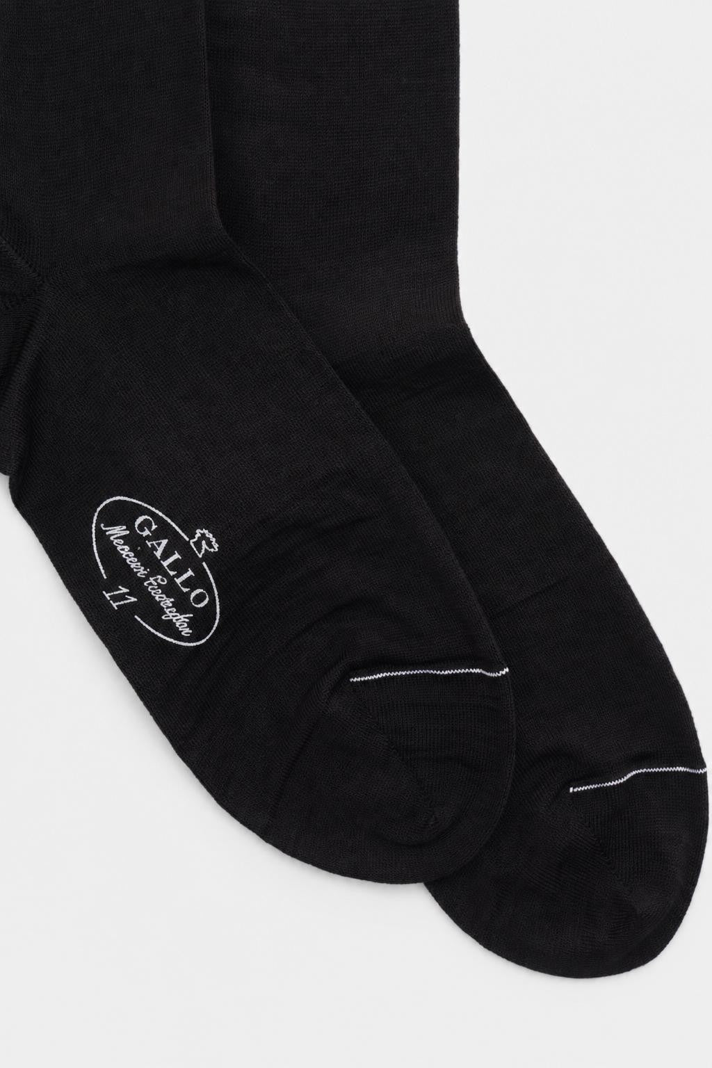 Gallo Merino Wool Socks Black