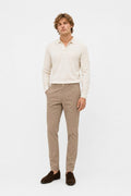 GTA Davide Cotton Twill Chino Light Brown