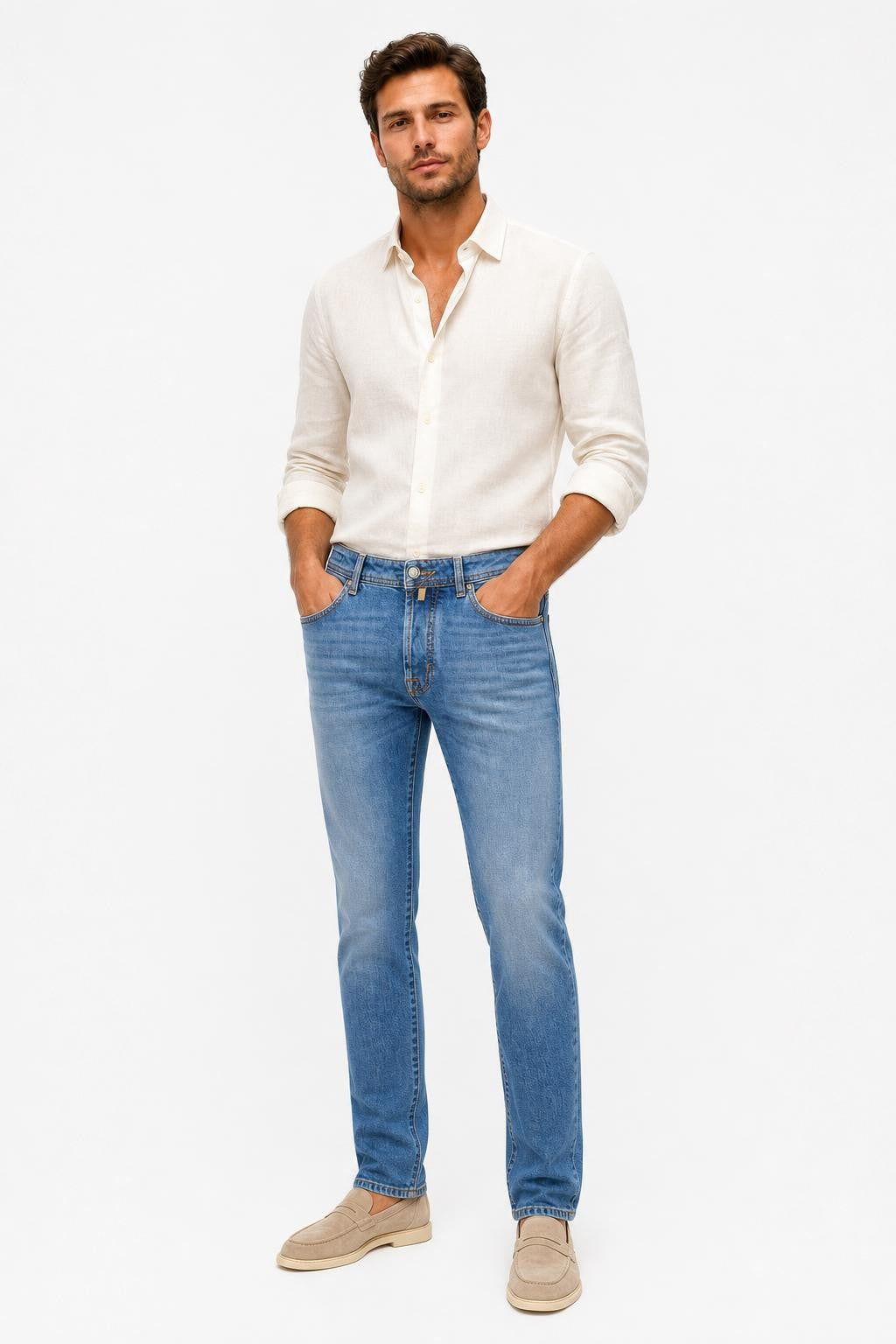 Jacob Cohen Bard Slim Fit Jeans Blue
