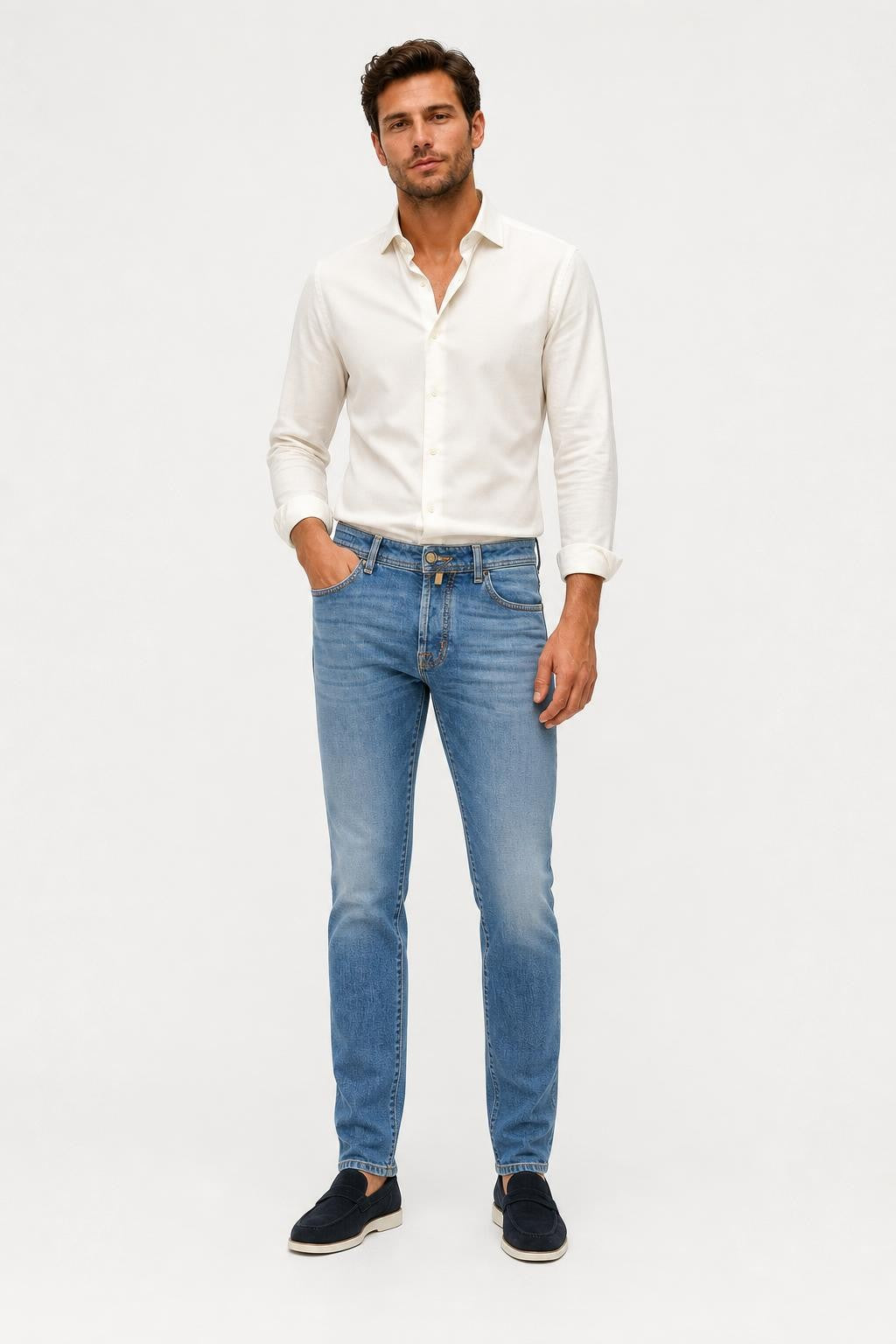 Jacob Cohen Bard Slim Fit Jeans Blue