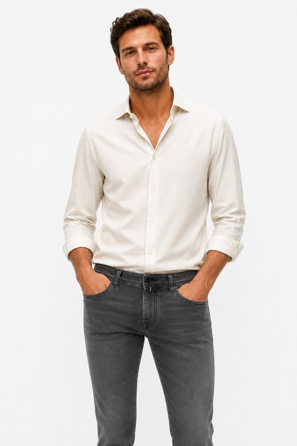 Jacob Cohen Bard Slim Fit Jeans Grey