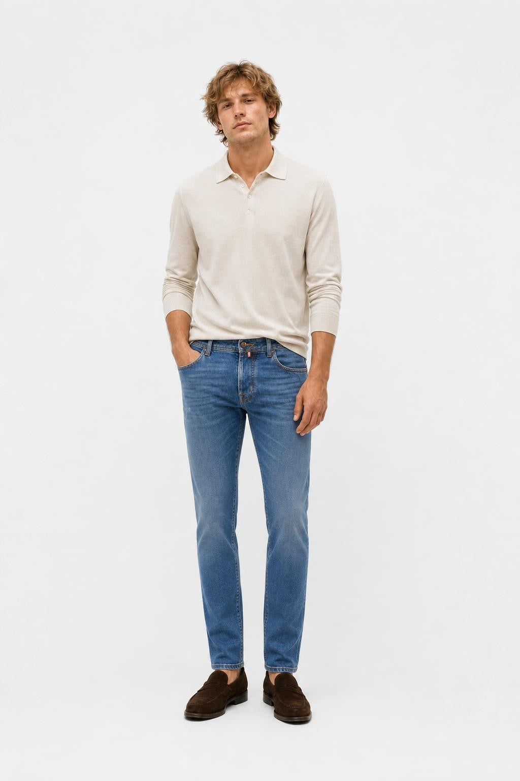 Jacob Cohen Bard Slim Fit Jeans Smoky Blue