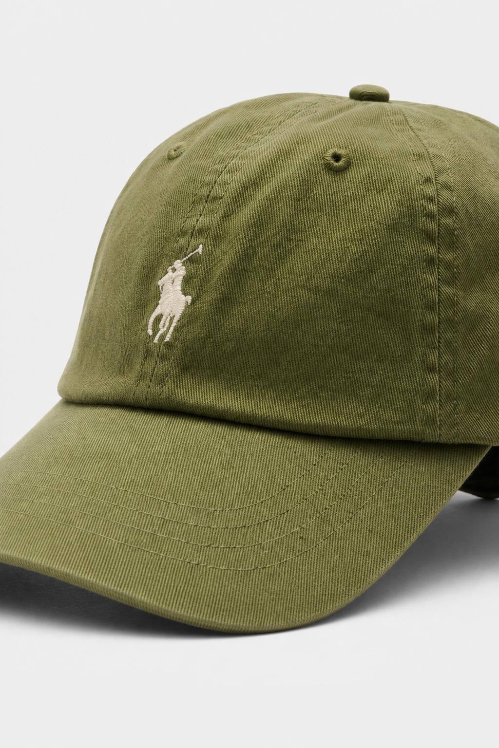 Polo Ralph Lauren Cotton Baseball Cap Olive