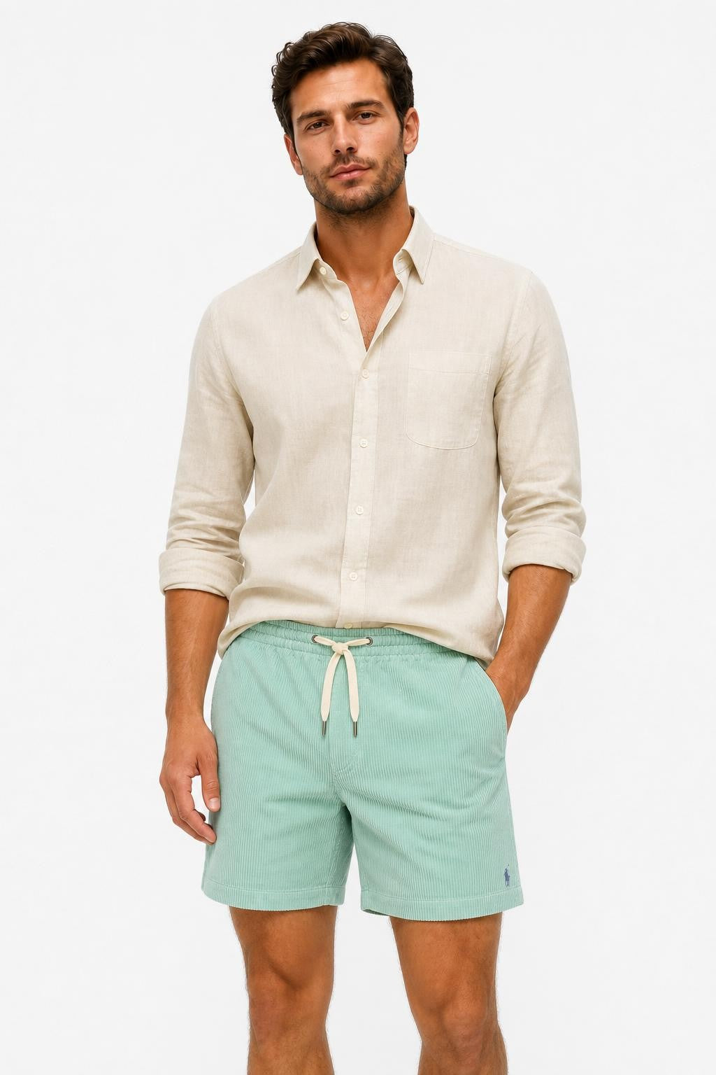 Polo Ralph Lauren Cotton Corduroy Shorts Mint