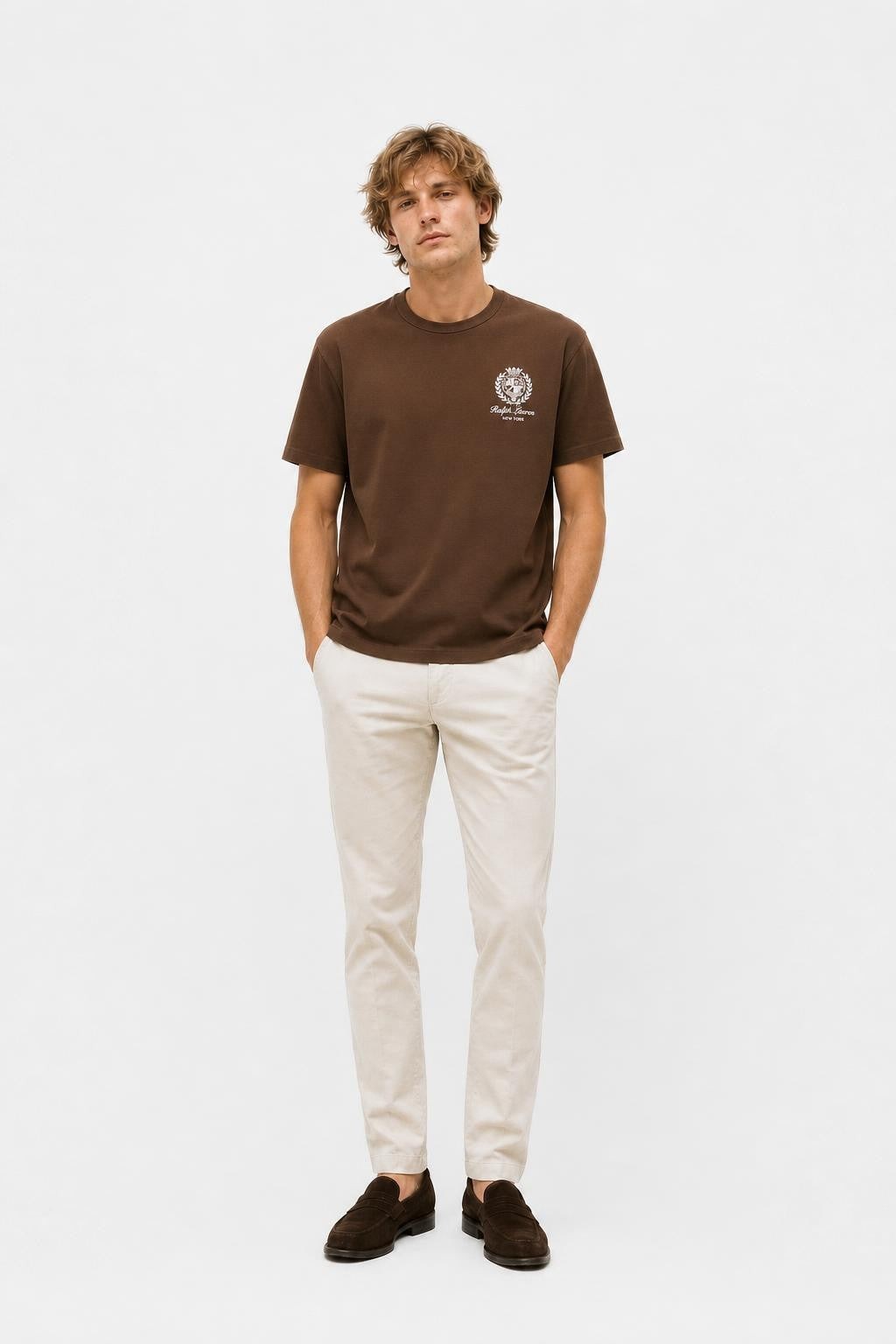 Polo Ralph Lauren Logo T-Shirt Dark Brown