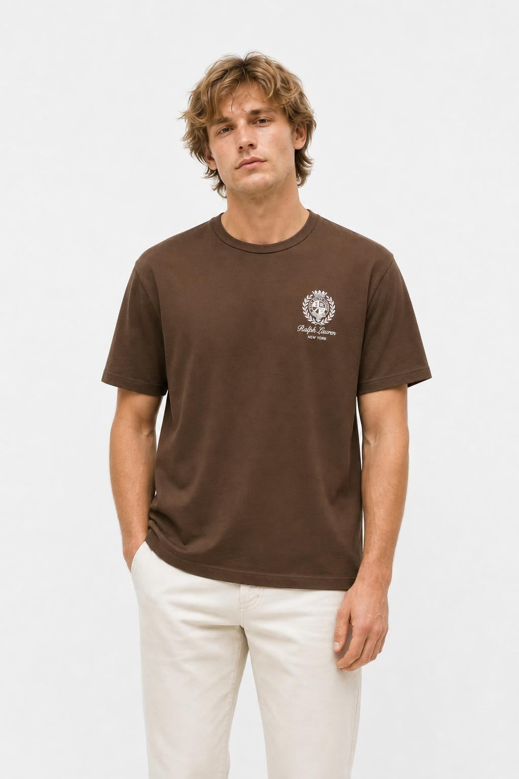 Polo Ralph Lauren Logo T-Shirt Dark Brown
