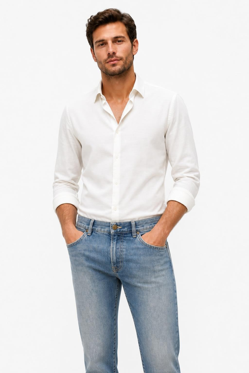 PT Torino Denim Rebel Fit Cotton Jeans Smoky Blue