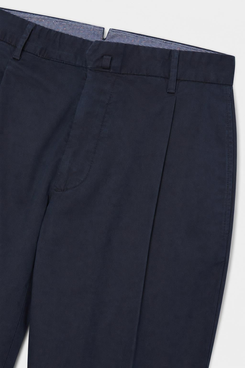 Santaniello Camerota Cotton Chino Navy