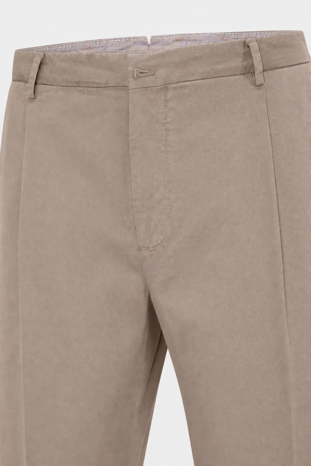 Santaniello Camerota Cotton Chino Taupe