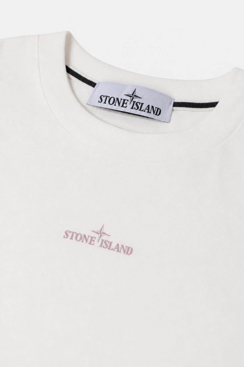 Stone Island Back Print T-Shirt Off-White