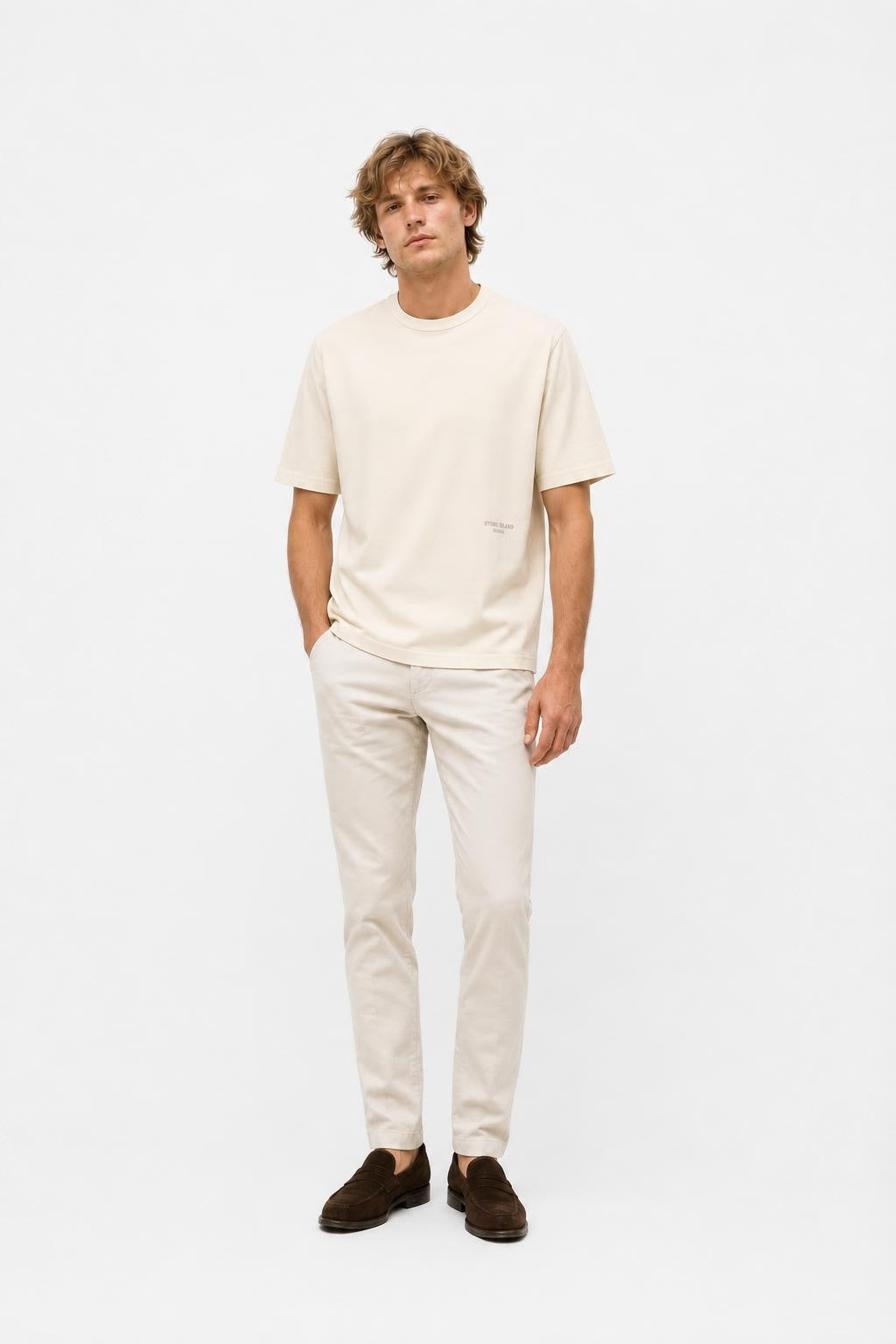 Stone Island Marina Capsule T-Shirt Cream