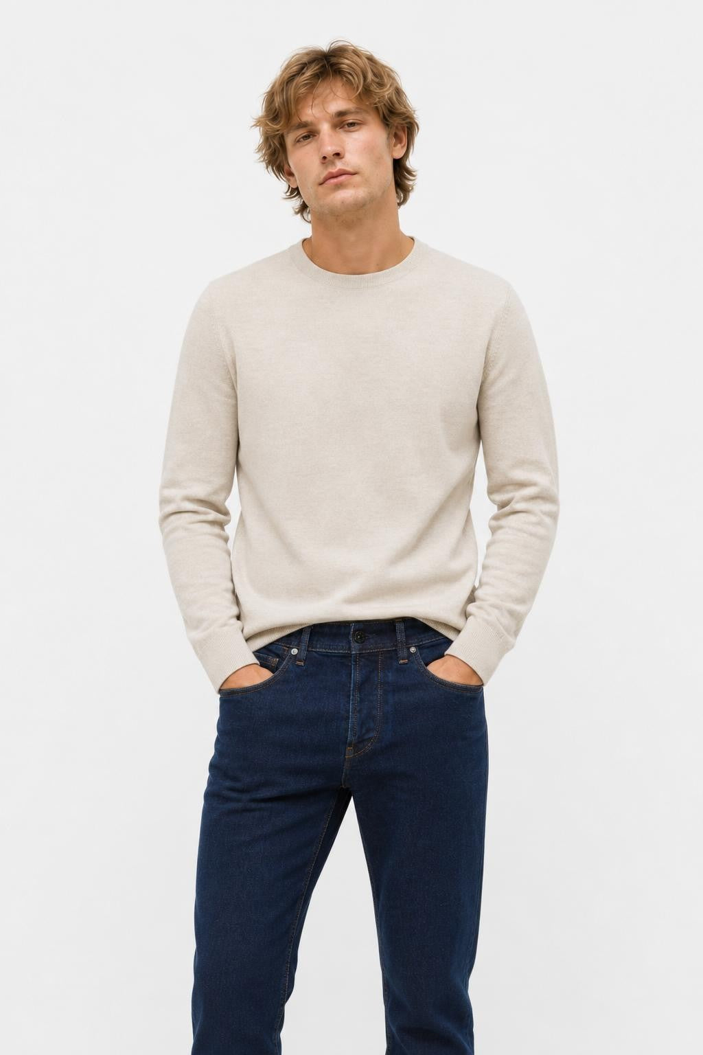 Stone Island Stretch Indigo Denim Rinsed Jeans Dark Blue