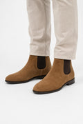 Sturlini Crosta Leather Chelsea Boots 'Crosta' Light Brown