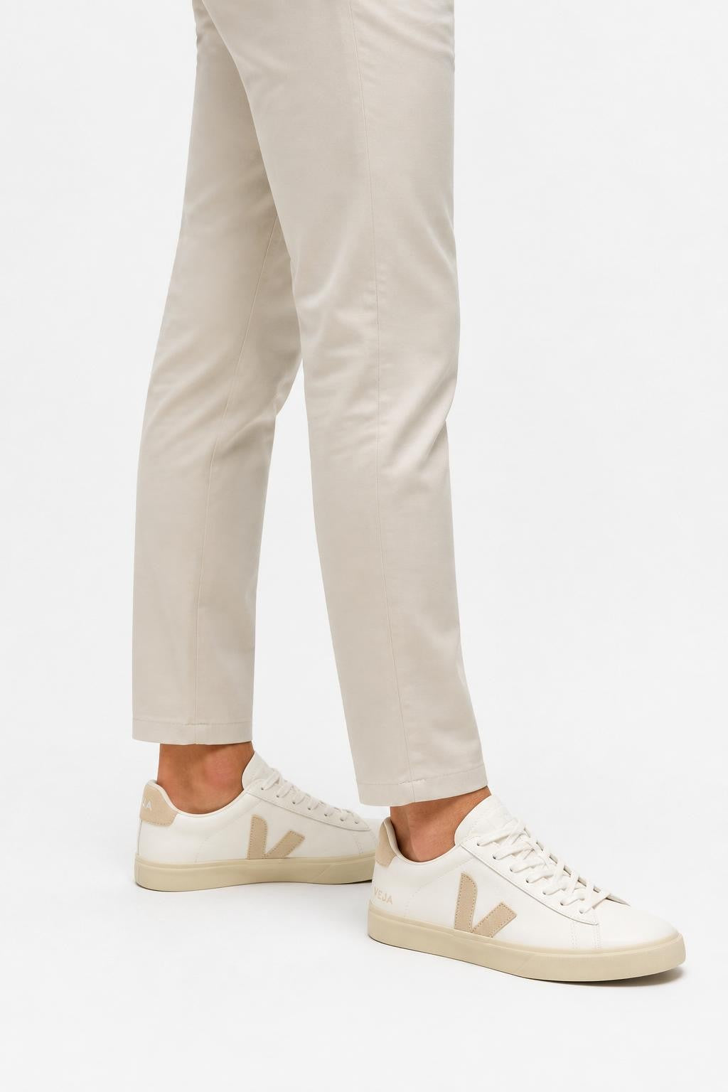 Veja ChromeFree Leather Sneakers 'Campo' White/Beige