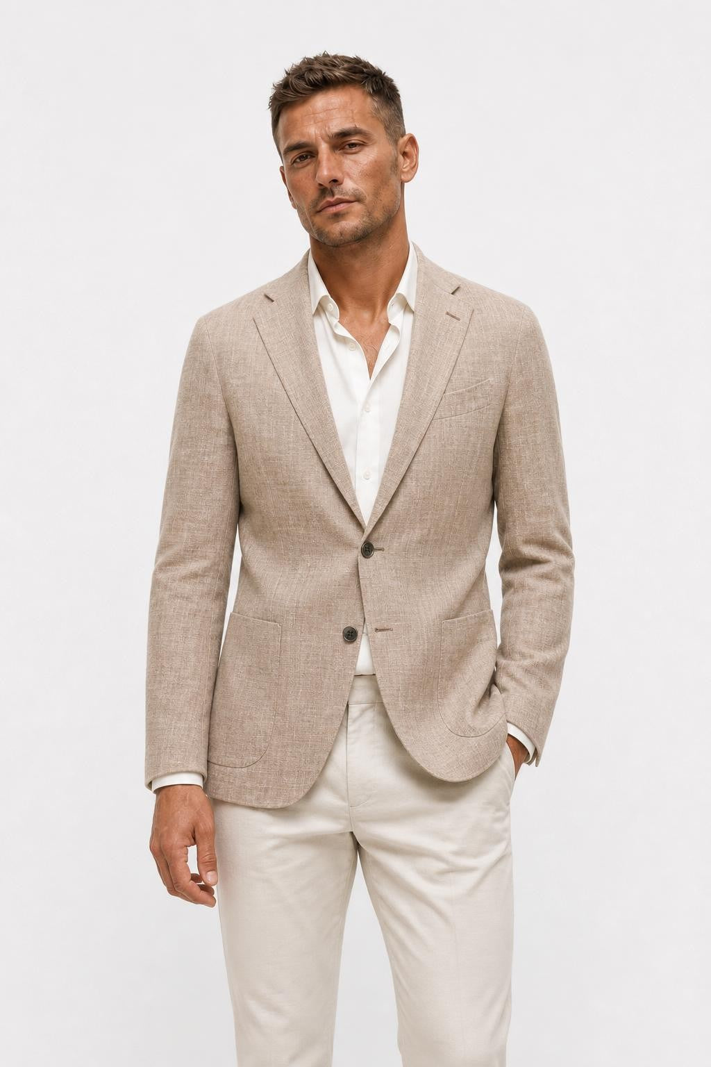 Windsor Giorno Blazer Beige Mottled