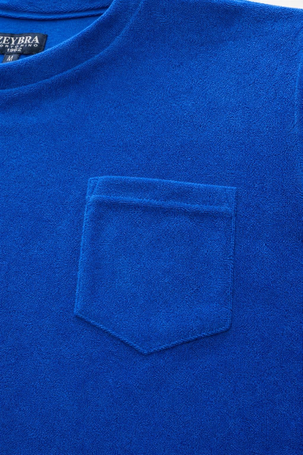 Zeybra Portofino 1962 Spugna Terry T-Shirt Blue