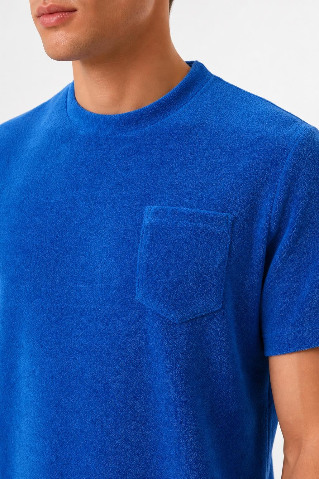 Zeybra Portofino 1962 Spugna Terry T-Shirt Blue